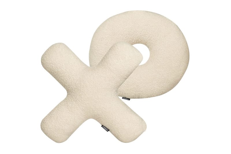 Prydnadskuddar Hesperis set om 2 Beige - Beige - Textil & mattor - Filtar, kuddar & plädar - Utekudde