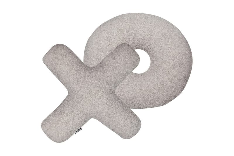 Prydnadskuddar Hesperis set om 2 Grå, Grå