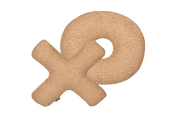 Prydnadskuddar Hesperis set om 2 Ljusbrun