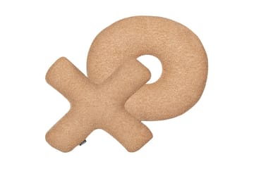 Prydnadskuddar Hesperis set om 2 Ljusbrun