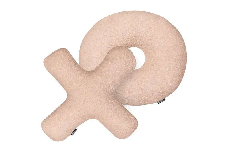 Prydnadskuddar Hesperis set om 2 Rosa - Rosa - Textil & mattor - Filtar, kuddar & plädar - Utekudde