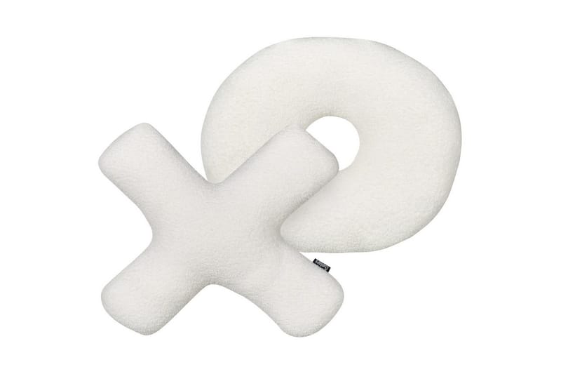 Prydnadskuddar Hesperis set om 2 Vit, Vit