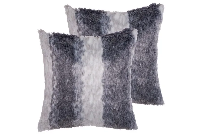 Prydnadskuddar Hordeum set om 2 Brun, Brun