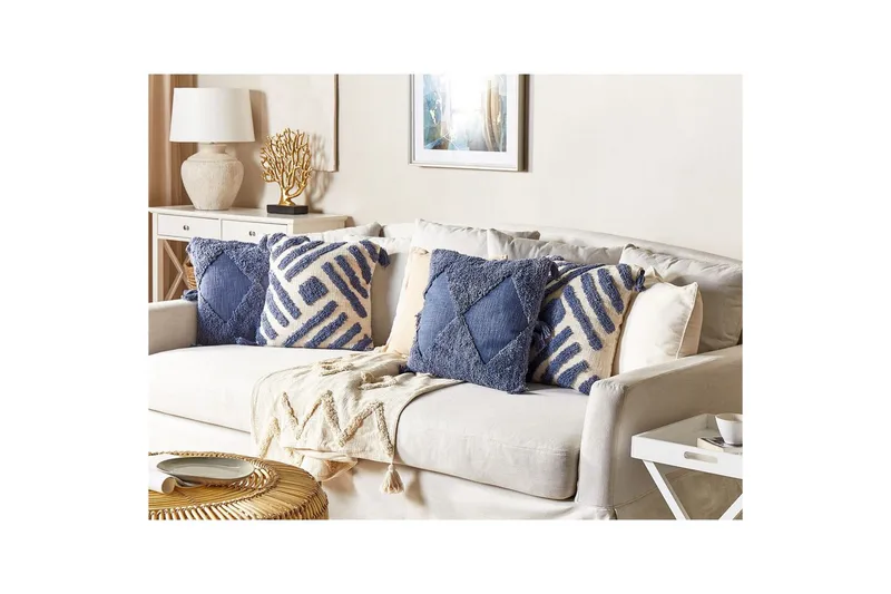 Prydnadskuddar Jacaranda set om 2 - Textil & mattor - Filtar, kuddar & plädar - Prydnadskudde & kuddfodral