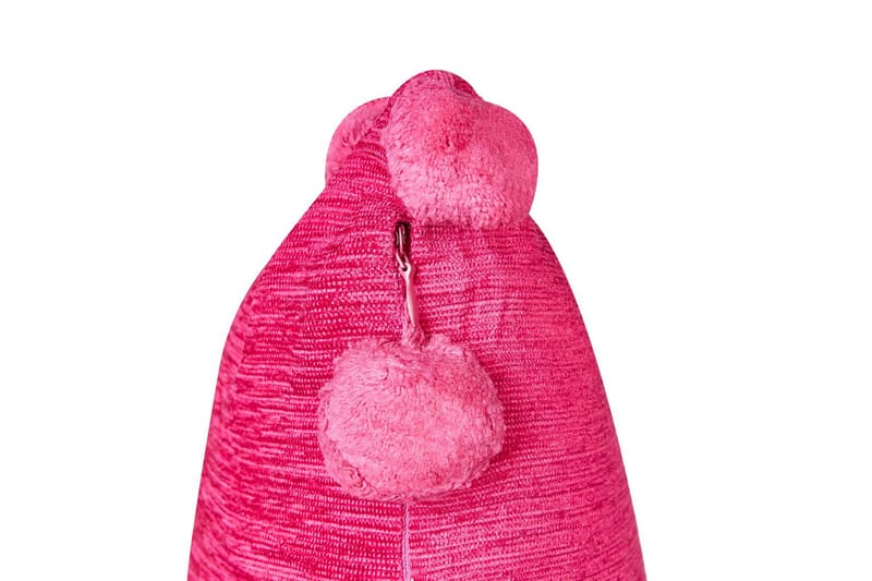 Prydnadskuddar Jasmine set om 2 Fuchsia - Fuchsia - Textil & mattor - Filtar, kuddar & plädar - Utekudde