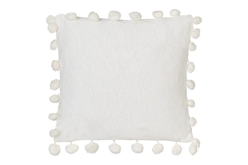 Prydnadskuddar Jasmine set om 2 Vit - Vit - Textil & mattor - Filtar, kuddar & plädar - Utekudde