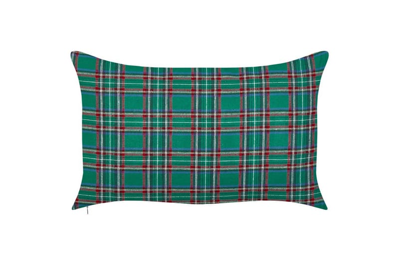 Prydnadskuddar Joycandy set om 2 Grön/Röd/Svart/Vit, Rektangulär - Grön/Röd/Svart/Vit, Rektangulär - Textil & mattor - Filtar, kuddar & plädar - Utekudde