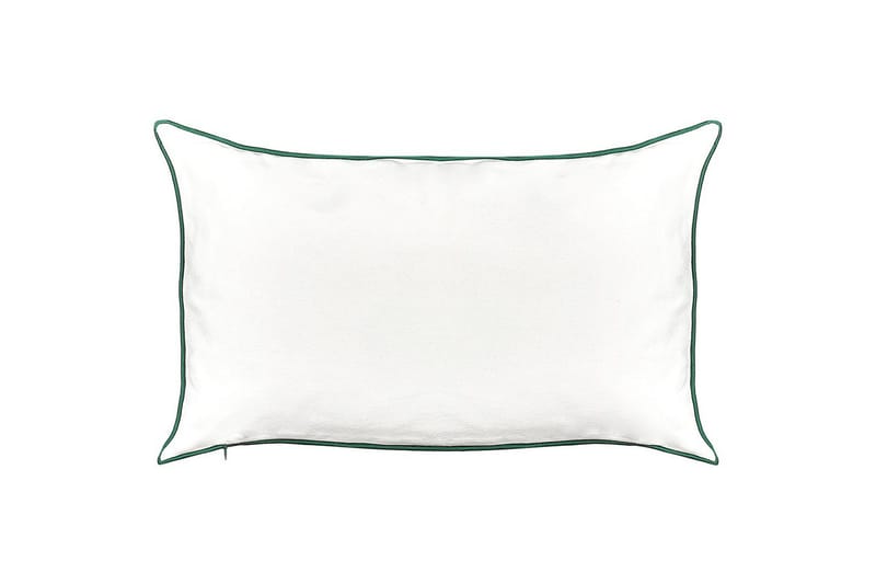 Prydnadskuddar Joycandy set om 2 Vit/Röd/Grön, Rektangulär - Vit/Röd/Grön, Rektangulär - Textil & mattor - Filtar, kuddar & plädar - Utekudde