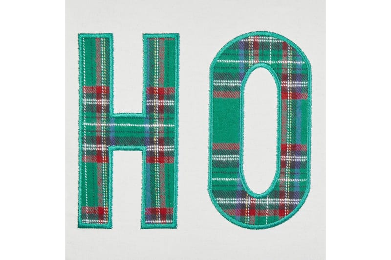 Prydnadskuddar Joycandy set om 2 Vit/Röd/Grön, Rektangulär - Vit/Röd/Grön, Rektangulär - Textil & mattor - Filtar, kuddar & plädar - Utekudde