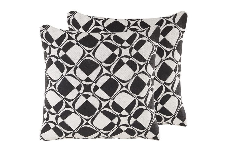 Prydnadskuddar Koture set om 2, undefined