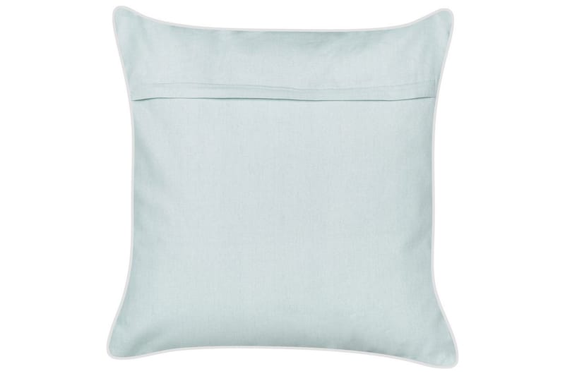 Prydnadskuddar Laminaria Blå/Silver - Blå/Silver - Textil & mattor - Filtar, kuddar & plädar - Utekudde