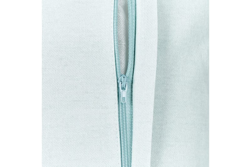 Prydnadskuddar Laminaria set om 2 Blå/Silver - Blå/Silver - Textil & mattor - Filtar, kuddar & plädar - Utekudde