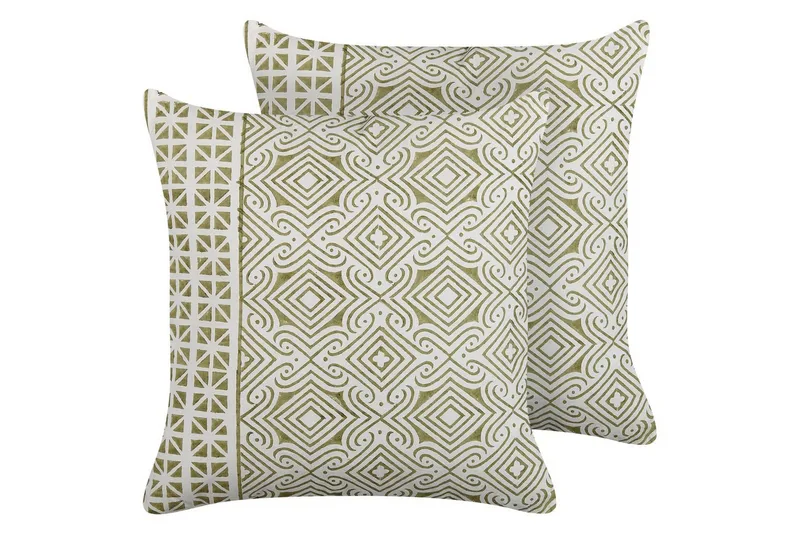 Prydnadskuddar Larics set om 2, undefined