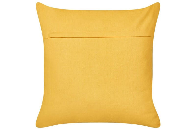 Prydnadskuddar Leea set om 2 Gul/Vit - Gul/Vit - Textil & mattor - Filtar, kuddar & plädar - Utekudde