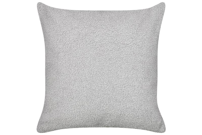 Prydnadskuddar Leuzea set om 2 Grå, 45x45 cm - Grå, 45x45 cm - Textil & mattor - Filtar, kuddar & plädar - Utekudde