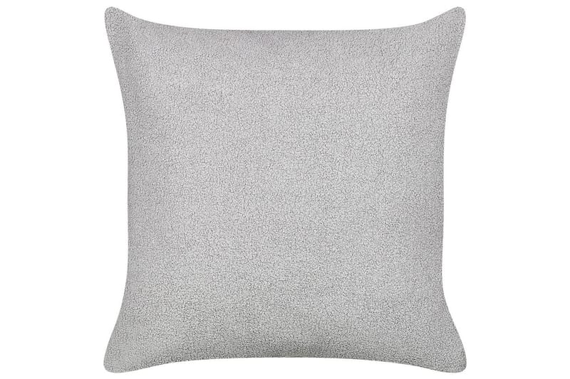 Prydnadskuddar Leuzea set om 2 Grå, 60x60 cm - Grå, 60x60 cm - Textil & mattor - Filtar, kuddar & plädar - Utekudde