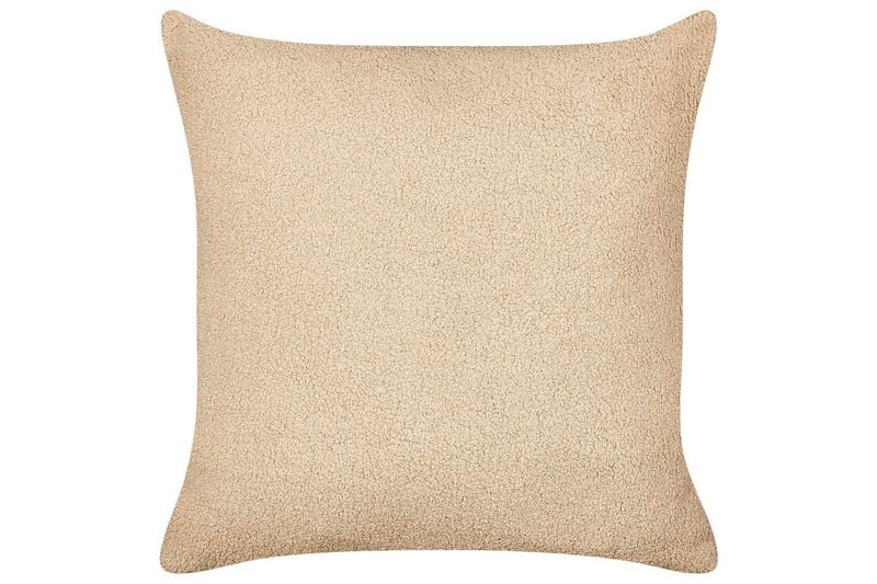 Prydnadskuddar Leuzea set om 2 Sandbeige, 45x45 cm - Sandbeige, 45x45 cm - Textil & mattor - Filtar, kuddar & plädar - Utekudde