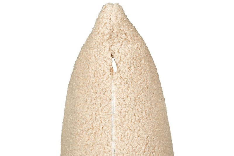 Prydnadskuddar Leuzea set om 2 Sandbeige, 60x60 cm - Sandbeige, 60x60 cm - Textil & mattor - Filtar, kuddar & plädar - Utekudde