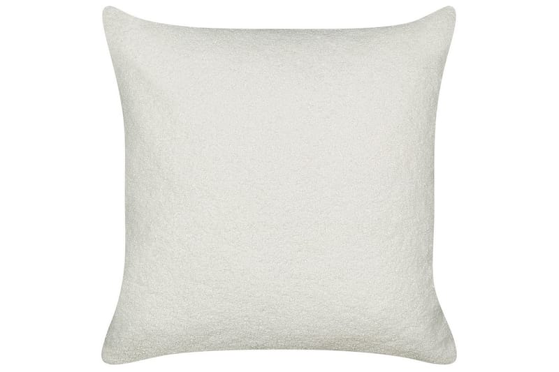 Prydnadskuddar Leuzea set om 2 Vit, 45x45 cm - Vit, 45x45 cm - Textil & mattor - Filtar, kuddar & plädar - Utekudde