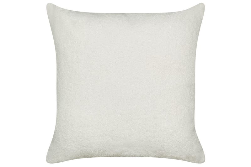 Prydnadskuddar Leuzea set om 2 Vit, 60x60 cm - Vit, 60x60 cm - Textil & mattor - Filtar, kuddar & plädar - Utekudde