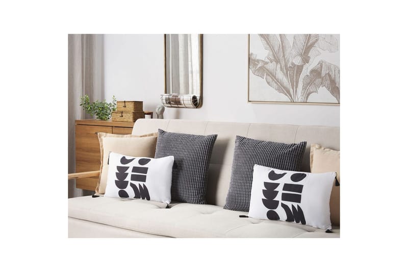 Prydnadskuddar Liriope set om 2 Rektangulär - Rektangulär - Textil & mattor - Filtar, kuddar & plädar - Prydnadskudde & kuddfodral