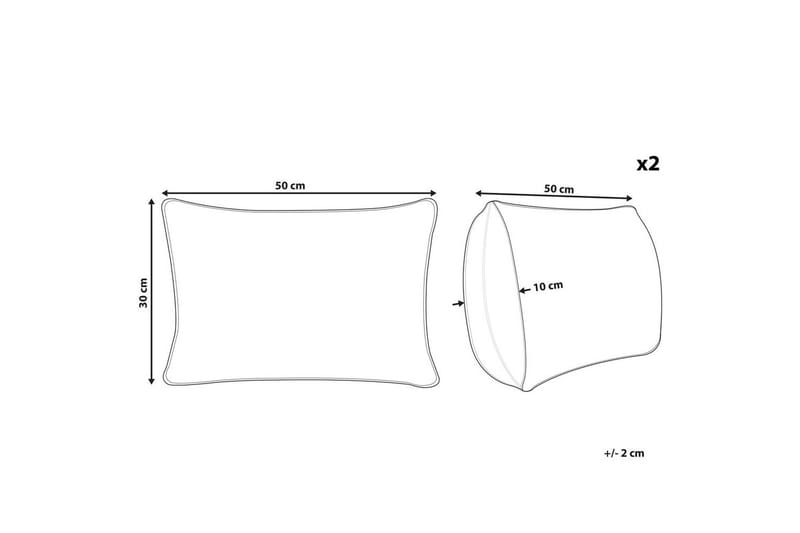 Prydnadskuddar Lithops set om 2 - Textil & mattor - Filtar, kuddar & plädar - Utekudde