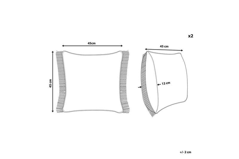 Prydnadskuddar Lonar set om 2 - Textil & mattor - Filtar, kuddar & plädar - Prydnadskudde & kuddfodral