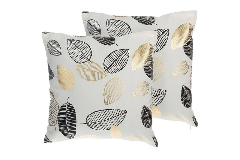 Prydnadskuddar Lotus set om 2, undefined