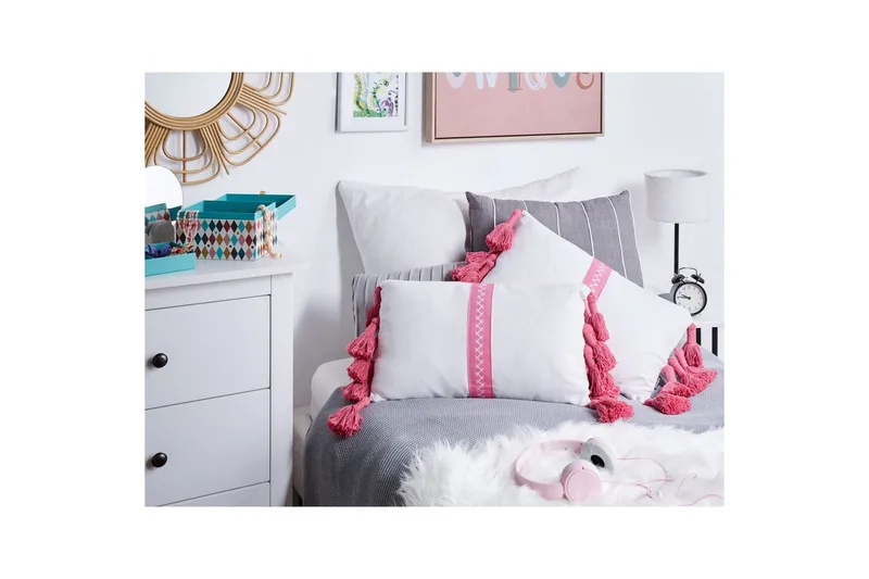 Prydnadskuddar Lovely set om 2 - Textil & mattor - Filtar, kuddar & plädar - Prydnadskudde & kuddfodral