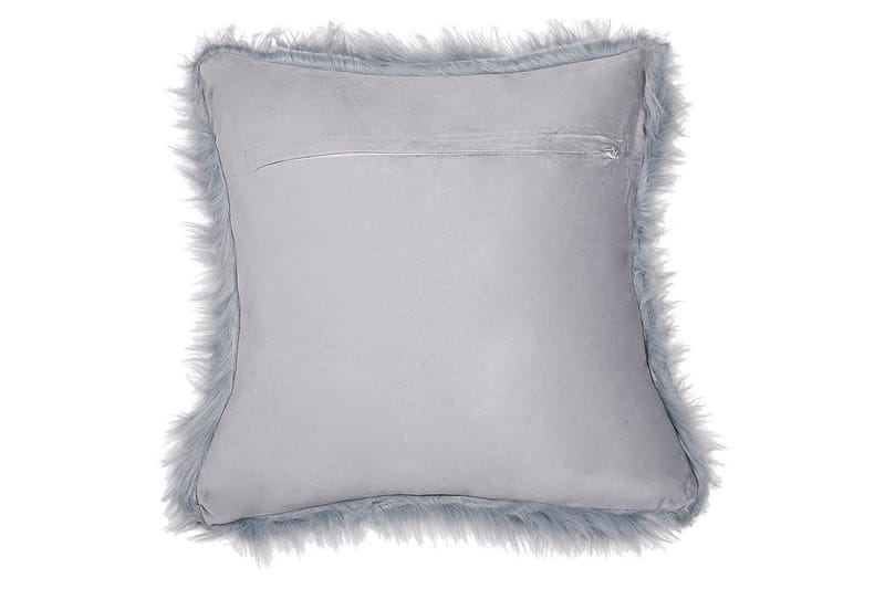 Prydnadskuddar Lubha set om 2 Blå/grå - Blå/grå - Textil & mattor - Filtar, kuddar & plädar - Prydnadskudde & kuddfodral