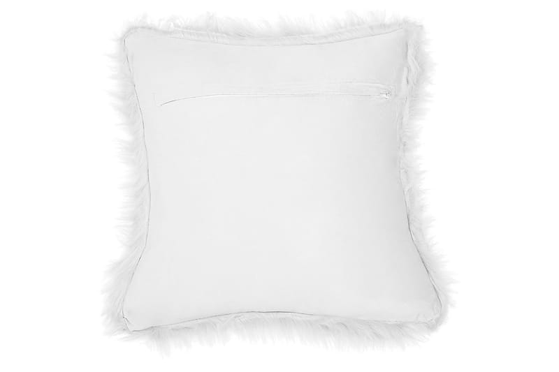 Prydnadskuddar Lubha set om 2 Vit - Vit - Textil & mattor - Filtar, kuddar & plädar - Prydnadskudde & kuddfodral