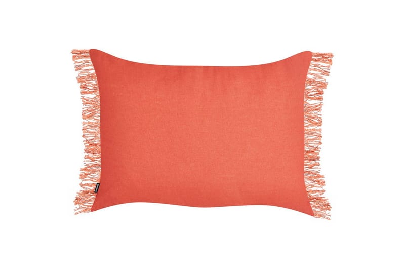 Prydnadskuddar Maba set om 2 Orange - Orange - Textil & mattor - Filtar, kuddar & plädar - Utekudde