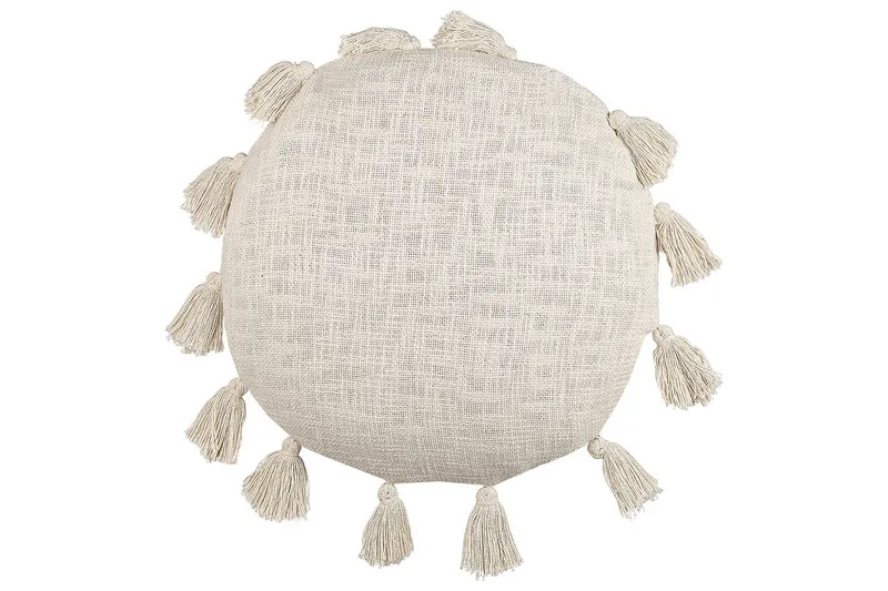 Prydnadskuddar Madia set om 2 Beige - Beige - Textil & mattor - Filtar, kuddar & plädar - Utekudde