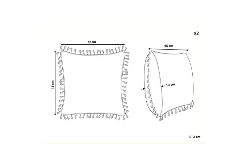 Prydnadskuddar Mallow set om 2 - Textil & mattor - Filtar, kuddar & plädar - Prydnadskudde & kuddfodral