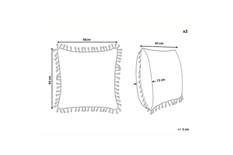 Prydnadskuddar Mallow set om 2 - Textil & mattor - Filtar, kuddar & plädar - Prydnadskudde & kuddfodral