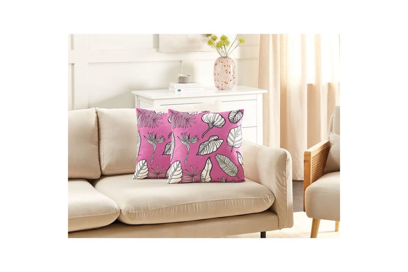 Prydnadskuddar Malva set om 2 - Textil & mattor - Filtar, kuddar & plädar - Utekudde