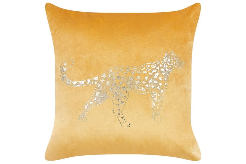 Prydnadskuddar Marula set om 2 Gul/Guld - Gul/Guld - Textil & mattor - Filtar, kuddar & plädar - Utekudde