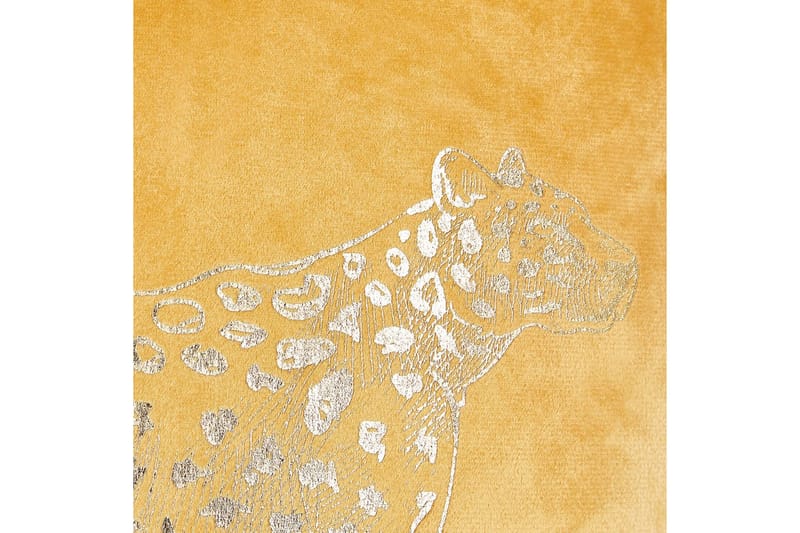 Prydnadskuddar Marula set om 2 Gul/Guld - Gul/Guld - Textil & mattor - Filtar, kuddar & plädar - Utekudde