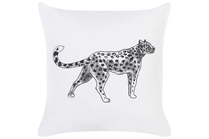 Prydnadskuddar Marula set om 2 Vit/Svart - Vit/Svart - Textil & mattor - Filtar, kuddar & plädar - Utekudde