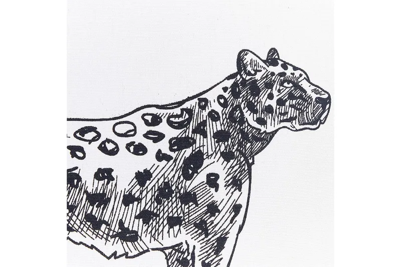 Prydnadskuddar Marula set om 2 Vit/Svart - Vit/Svart - Textil & mattor - Filtar, kuddar & plädar - Utekudde