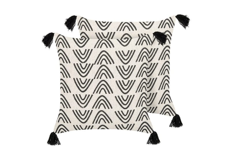 Prydnadskuddar Mays set om 2, undefined