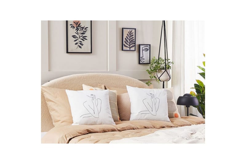 Prydnadskuddar Meadowfoam set om 2 - Textil & mattor - Filtar, kuddar & plädar - Prydnadskudde & kuddfodral