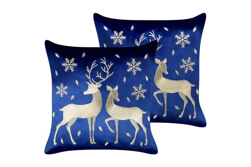 Prydnadskuddar Meringue set om 2, undefined