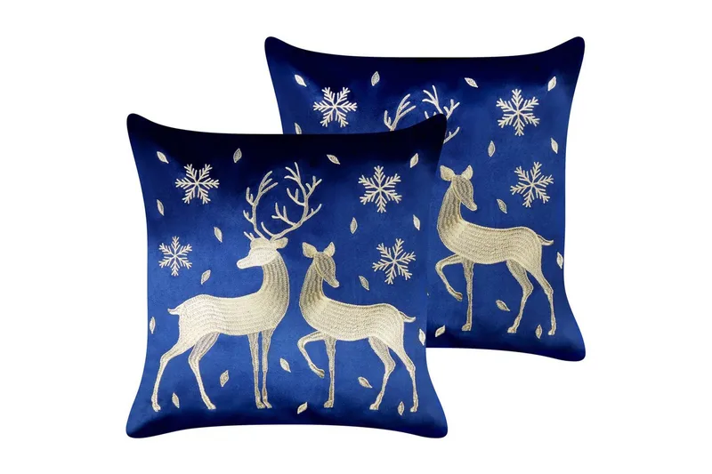 Prydnadskuddar Meringue set om 2, undefined