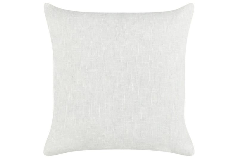 Prydnadskuddar Milas set om 2 Vit/Svart - Vit/Svart - Textil & mattor - Filtar, kuddar & plädar - Utekudde