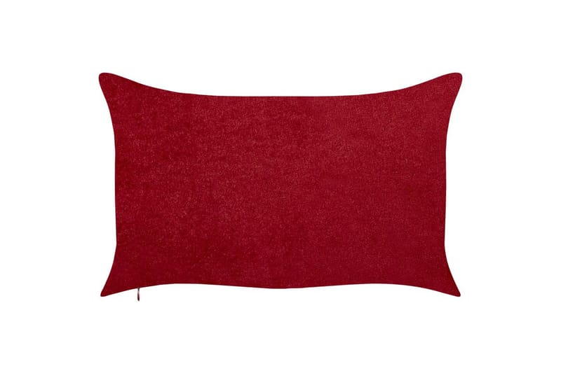 Prydnadskuddar Mochi set om 2 Röd/svart/vit - Röd/svart/vit - Textil & mattor - Filtar, kuddar & plädar - Utekudde