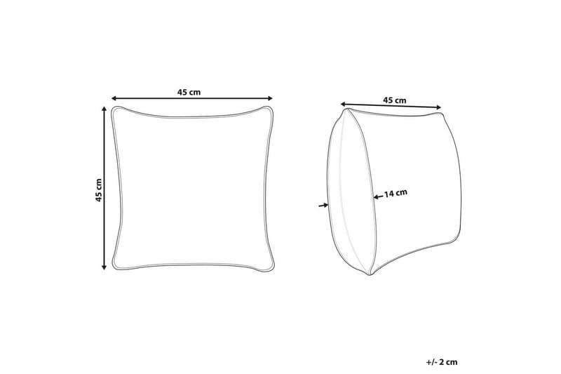 Prydnadskuddar Montbretia - Textil & mattor - Filtar, kuddar & plädar - Prydnadskudde & kuddfodral