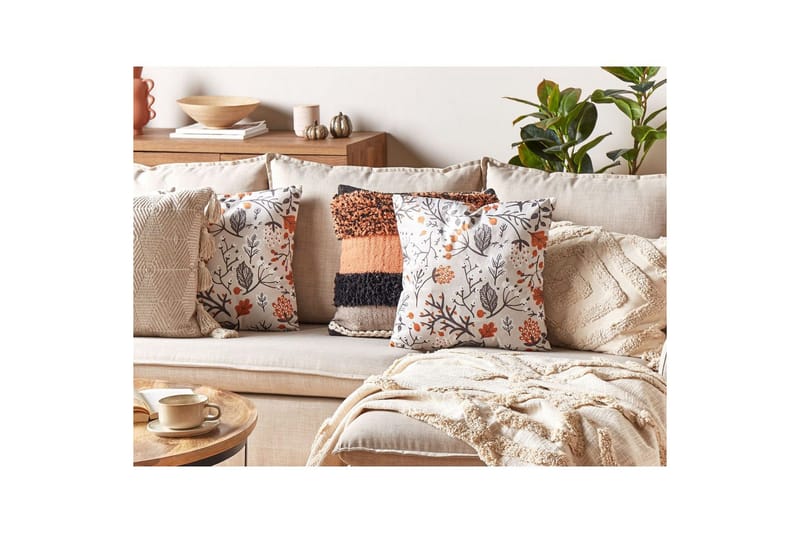 Prydnadskuddar Montbretia - Textil & mattor - Filtar, kuddar & plädar - Prydnadskudde & kuddfodral