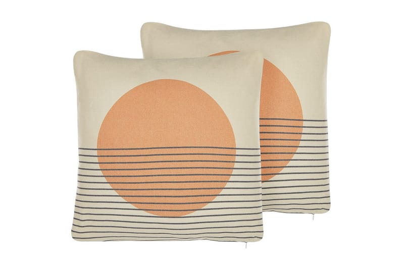 Prydnadskuddar Moonflower set om 2 - Textil & mattor - Filtar, kuddar & plädar - Utekudde