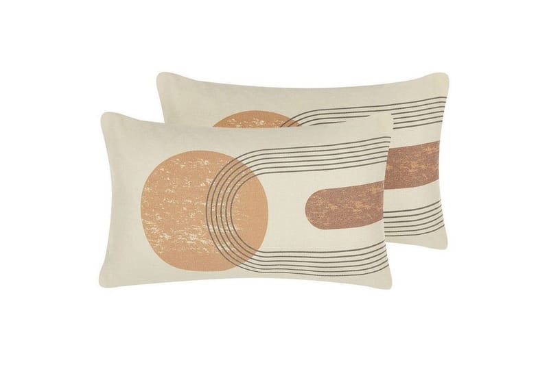 Prydnadskuddar Nasturtium set om 2 - Textil & mattor - Filtar, kuddar & plädar - Utekudde